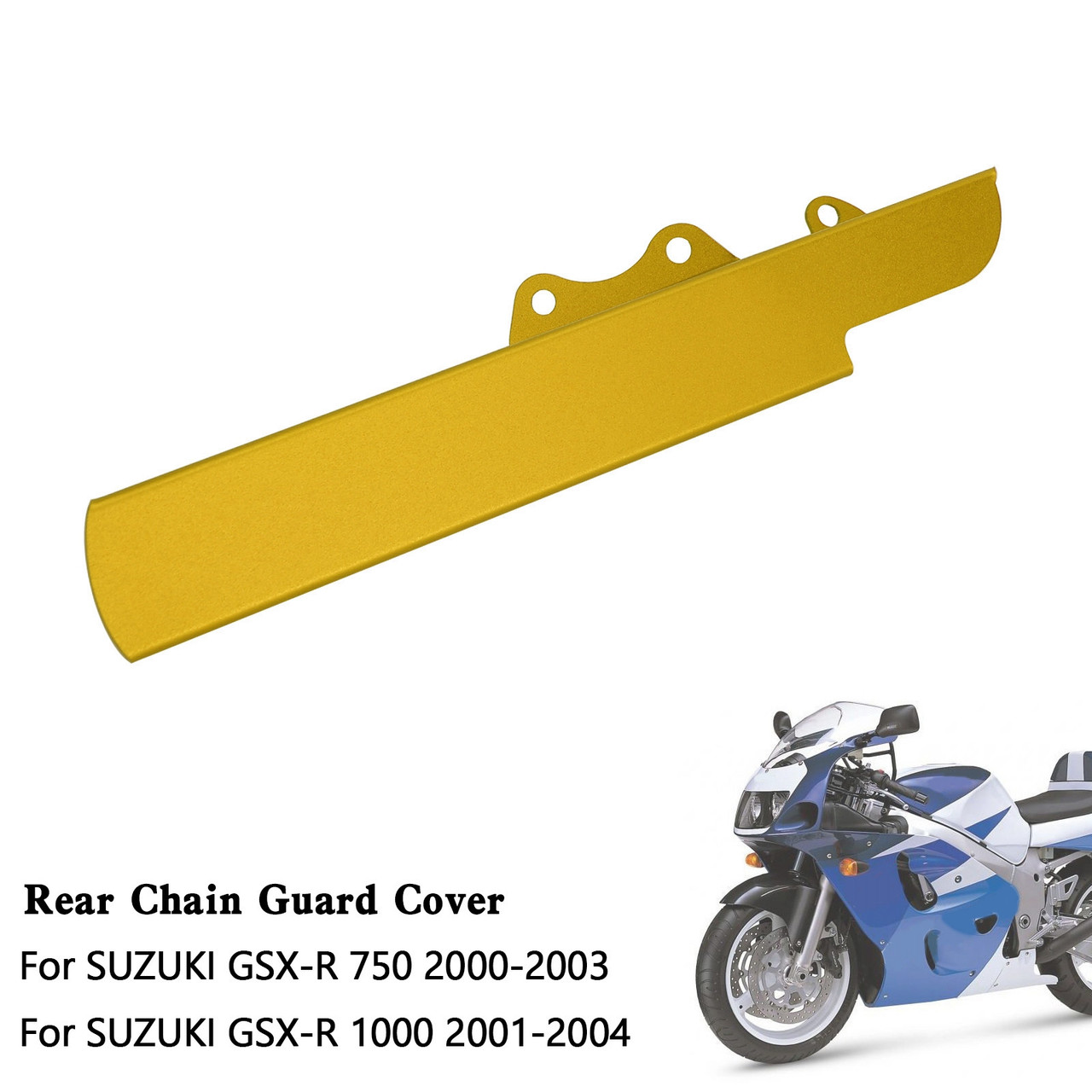Sprocket Chain Guard Cover For SUZUKI GSXR 1000 GSX-R 750 2000-2003 Gold