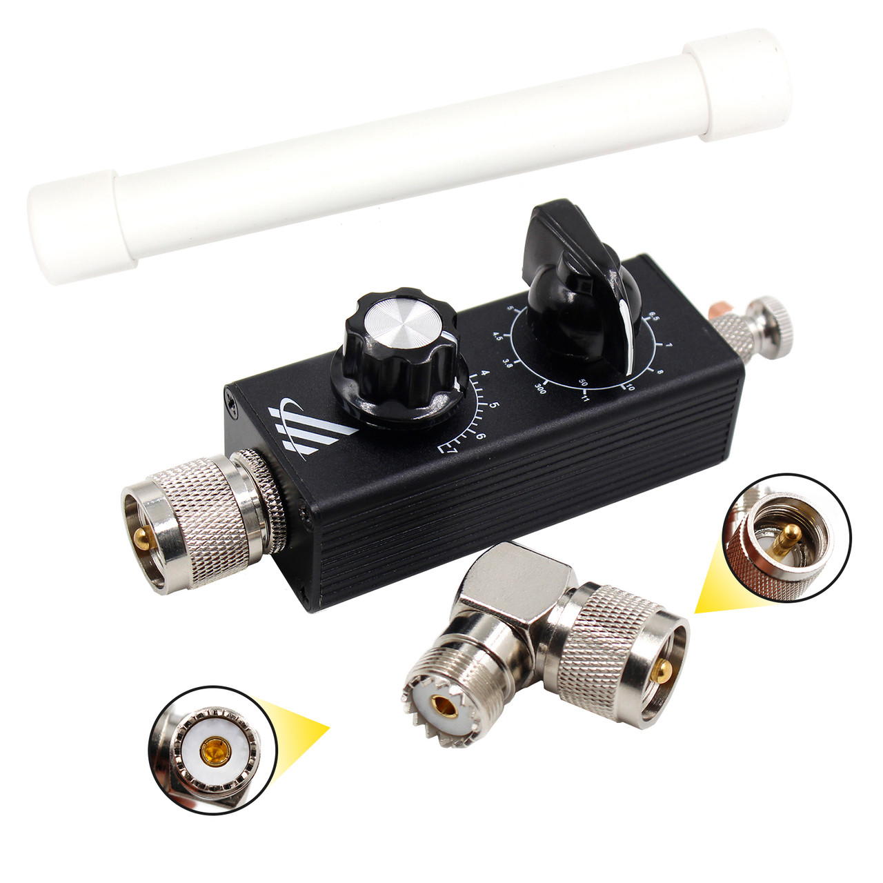 30W QRP Shortwave HF Antenna 5MHz-55MHz Full-Band Radio