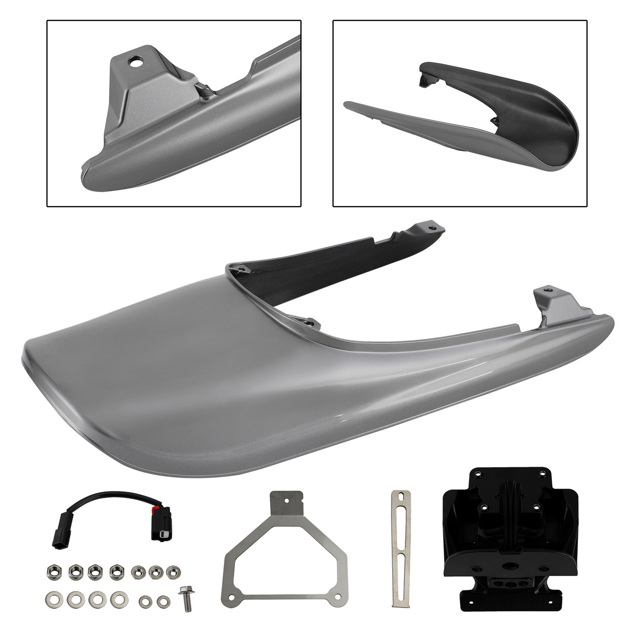 Tail Cowl Fairing+License Plate Bracket fit for Kawasaki Z900RS 2018-2022 TI