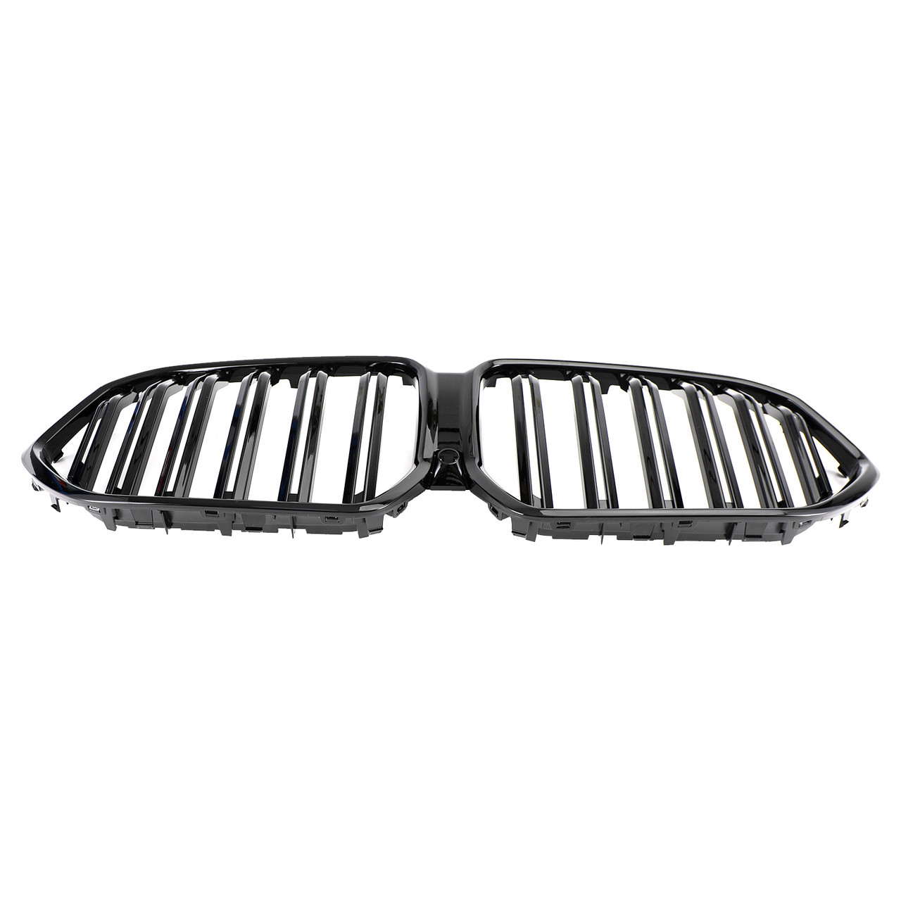 20-22 BMW X-Series X6 M50i M50d Front Bumper Grille Grill W/Camera Hole Black