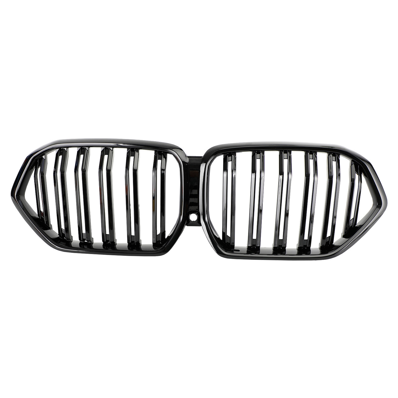 20-22 BMW X-Series X6 M50i M50d Front Bumper Grille Grill W/Camera Hole Black