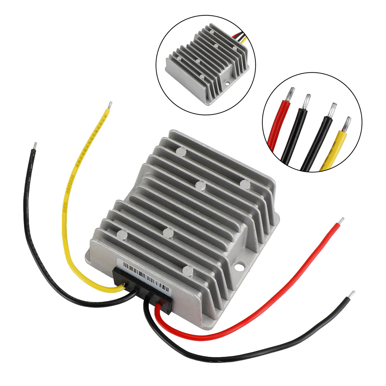 Metallixity DC 12V/24V To 6V 10A 60W Step Down Voltage Regulator Converter – Waterproof IP68