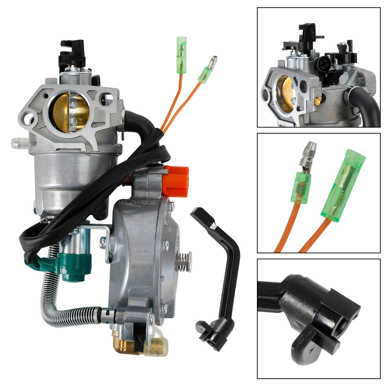 LPG NG Dual Fuel Carburetor For Harbor Freight Predator 6500 5500 8250 Generator