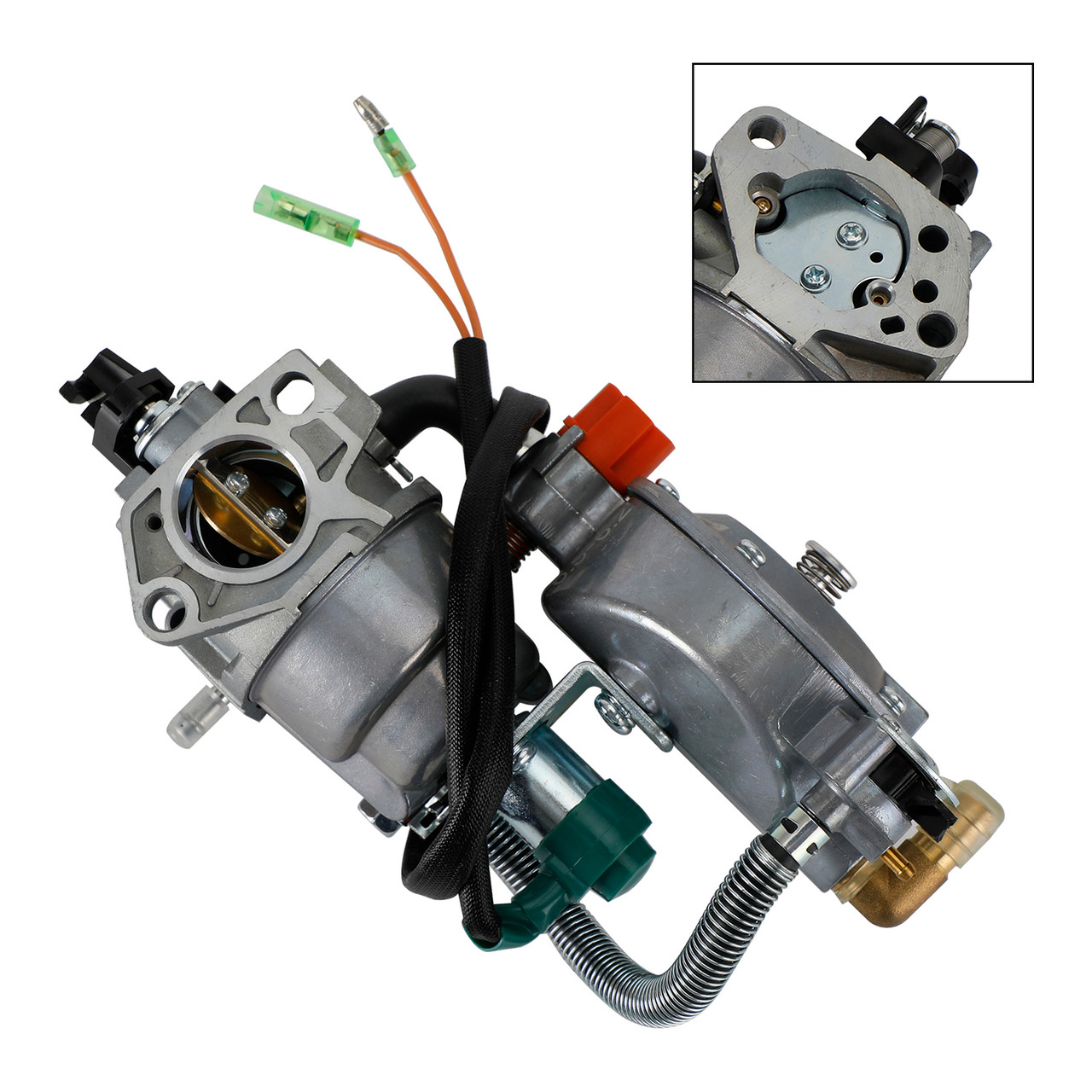 LPG NG Dual Fuel Carburetor For Harbor Freight Predator 6500 5500 8250 Generator