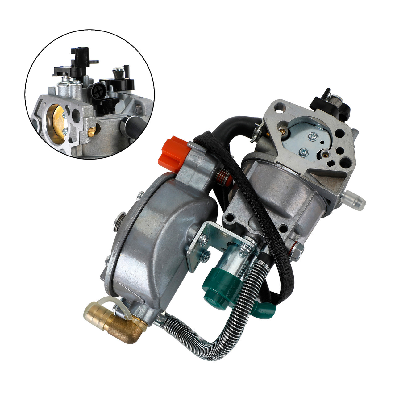 LPG NG Dual Fuel Carburetor For Harbor Freight Predator 6500 5500 8250 Generator