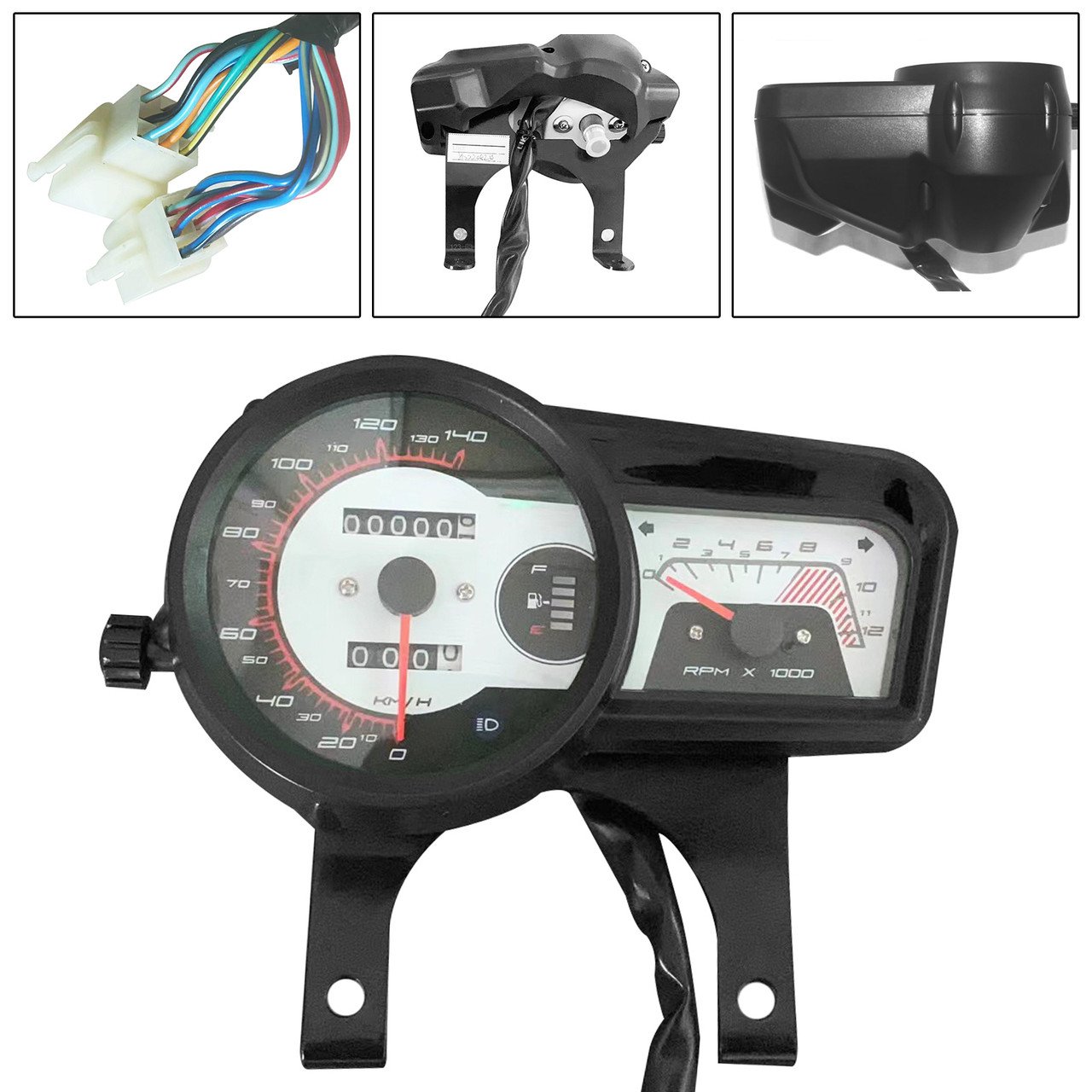 Tachometer Speedometer Gauge 140Km Odometer Fits For Toya Kd150-F Kd 150-F 2015