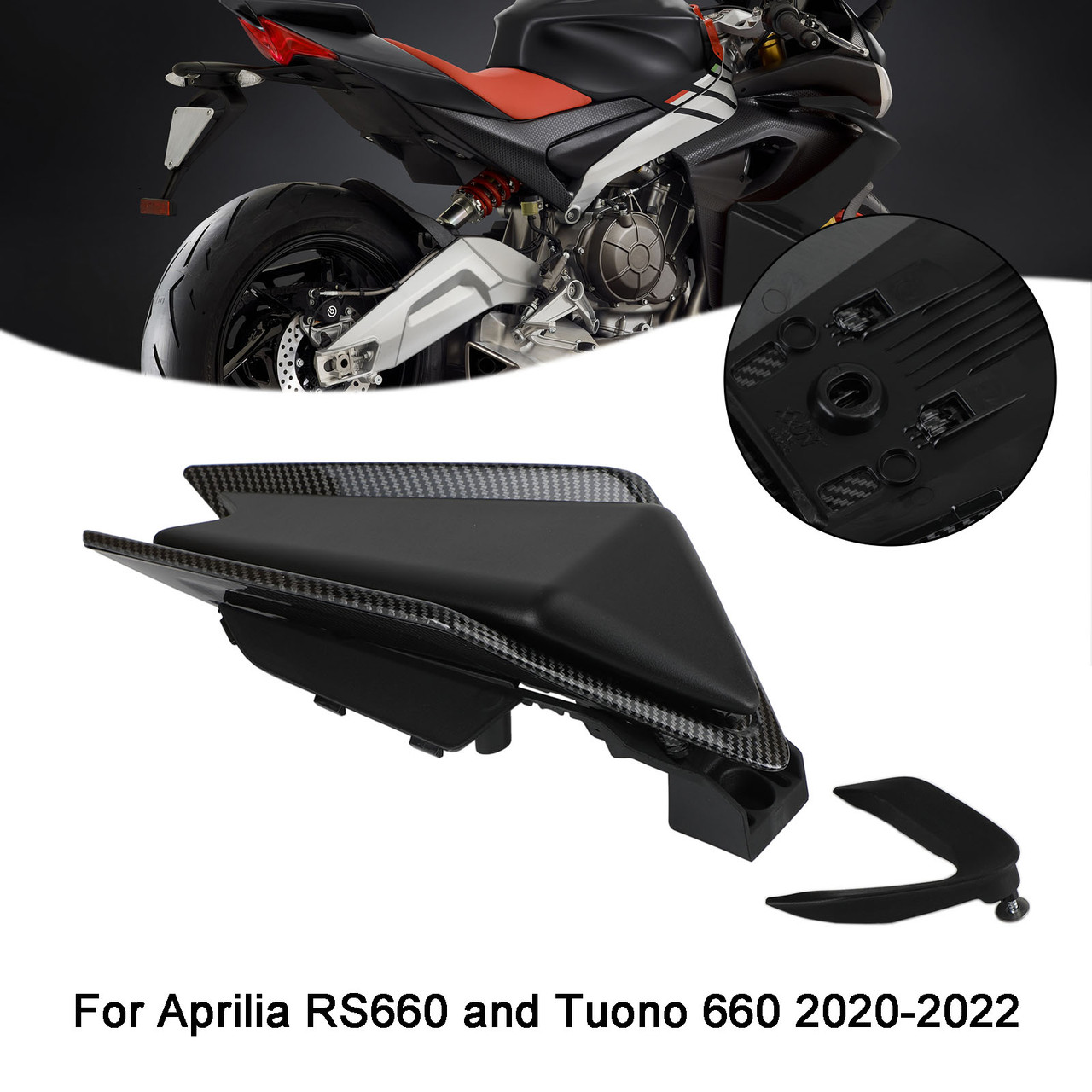 Rear Cowl Tail FAIRING Cover For Aprilia RS660 RSV4 Tuono 660 2020-2022 CBN