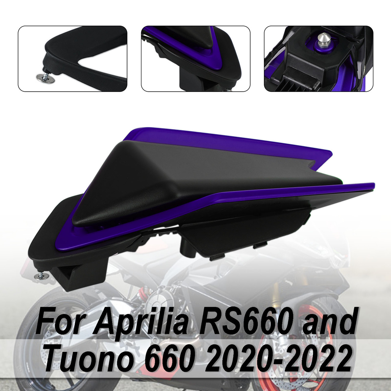 Rear Cowl Tail FAIRING Cover For Aprilia RS660 RSV4 Tuono 660 2020-2022 PUR