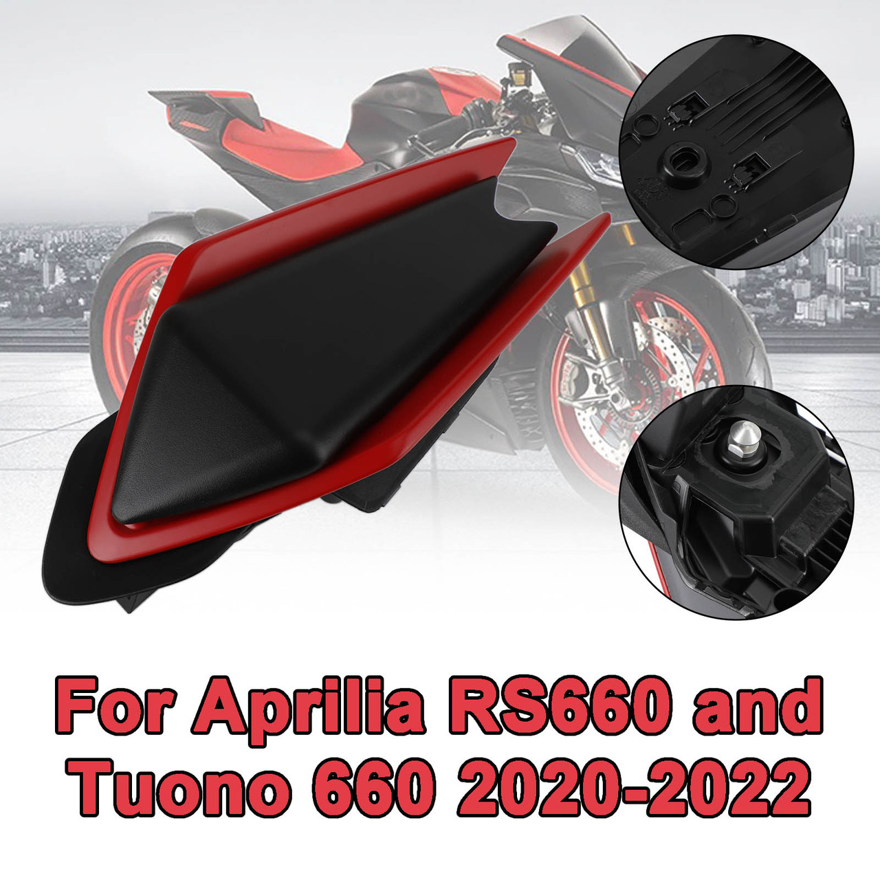 Rear Cowl Tail FAIRING Cover For Aprilia RS660 RSV4 Tuono 660 2020-2022 RBLK