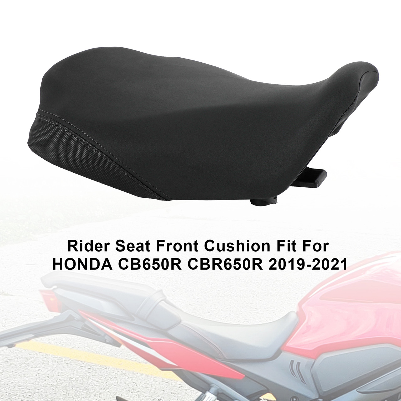 19-23 Honda CB650R CBR650R Rider Seat Front Cushion BLKA