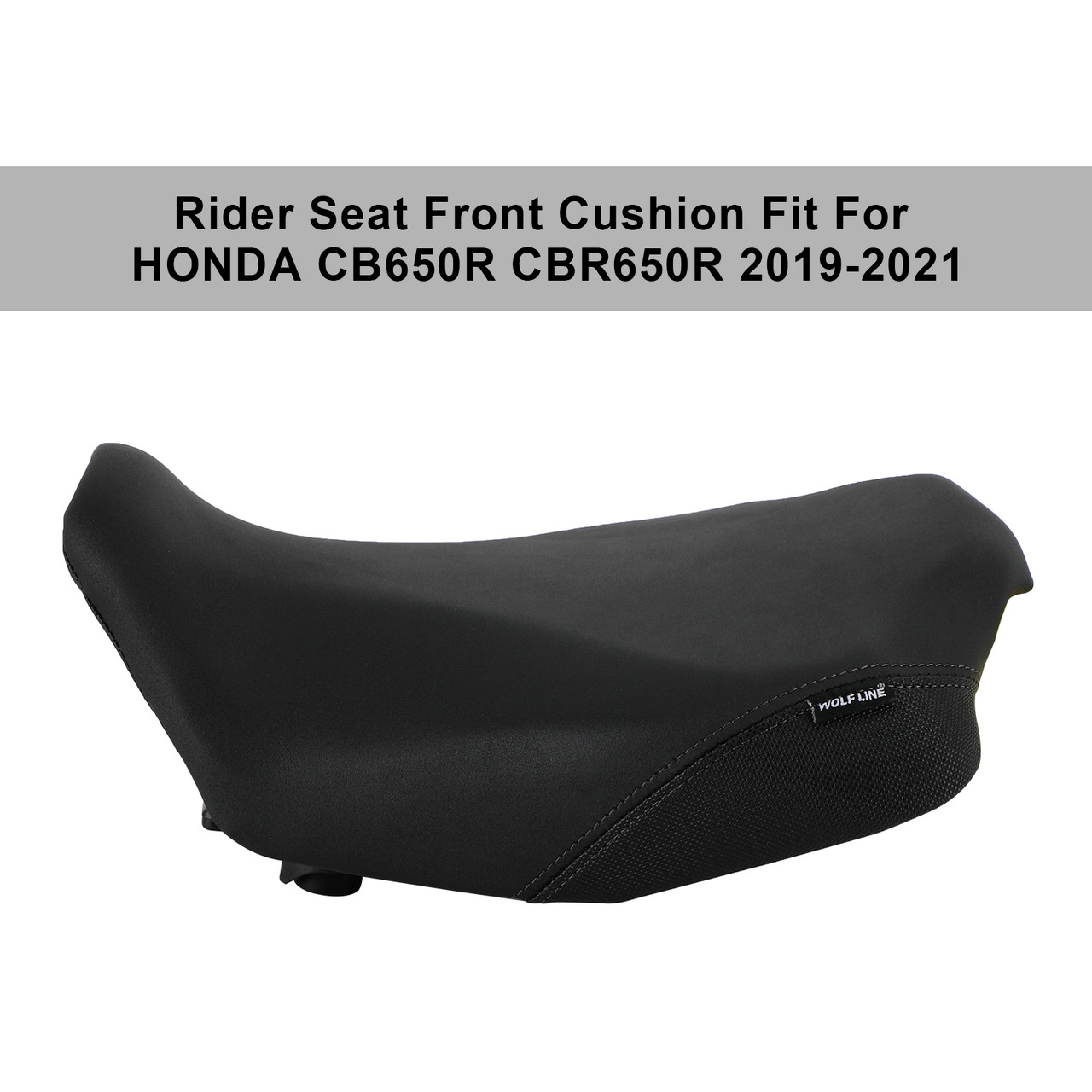 19-23 Honda CB650R CBR650R Rider Seat Front Cushion BLKA