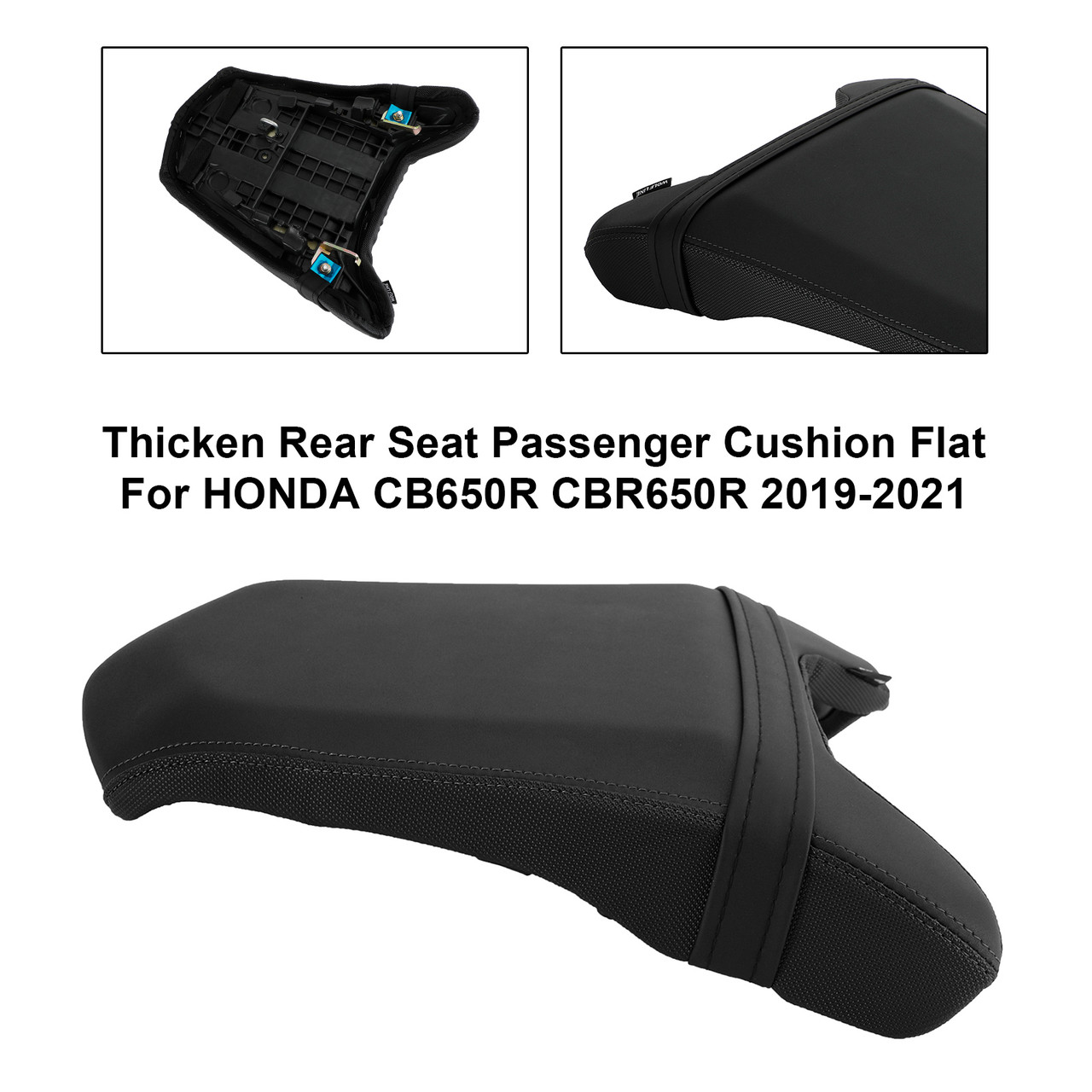 19-21 Honda Cb650R Cbr650R Tail Rear Seat Passenger Cushion Flat Black A