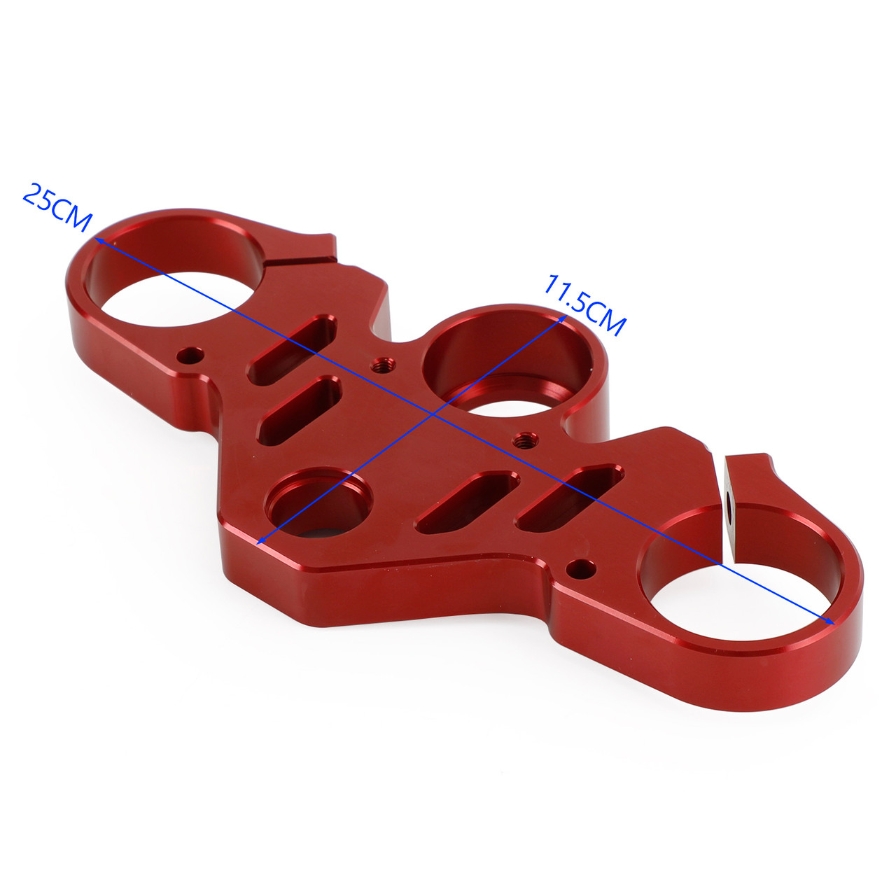 CNC Aluminum Upper Front Top Triple Tree Clamp For YAMAHA R15 V4 R15M 2022 Red