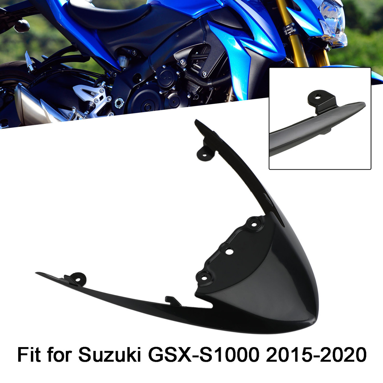 Unpainted Rear Tail Light Seat Cover Fairing For Suzuki GSX-S 1000 2015-2020