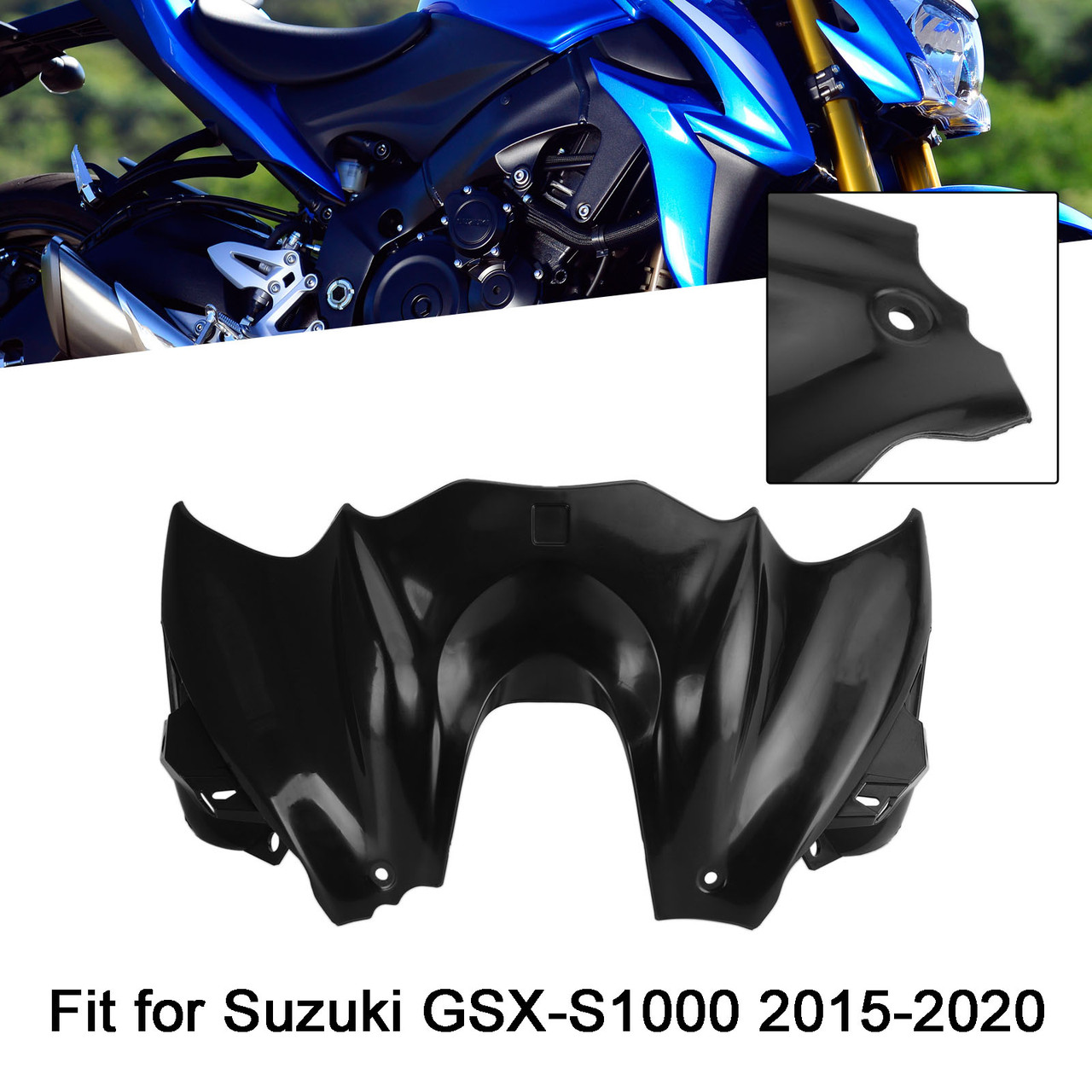 Unpainted Front Tank Cover Fairing Panel For Suzuki GSX-S 1000 2015-2020