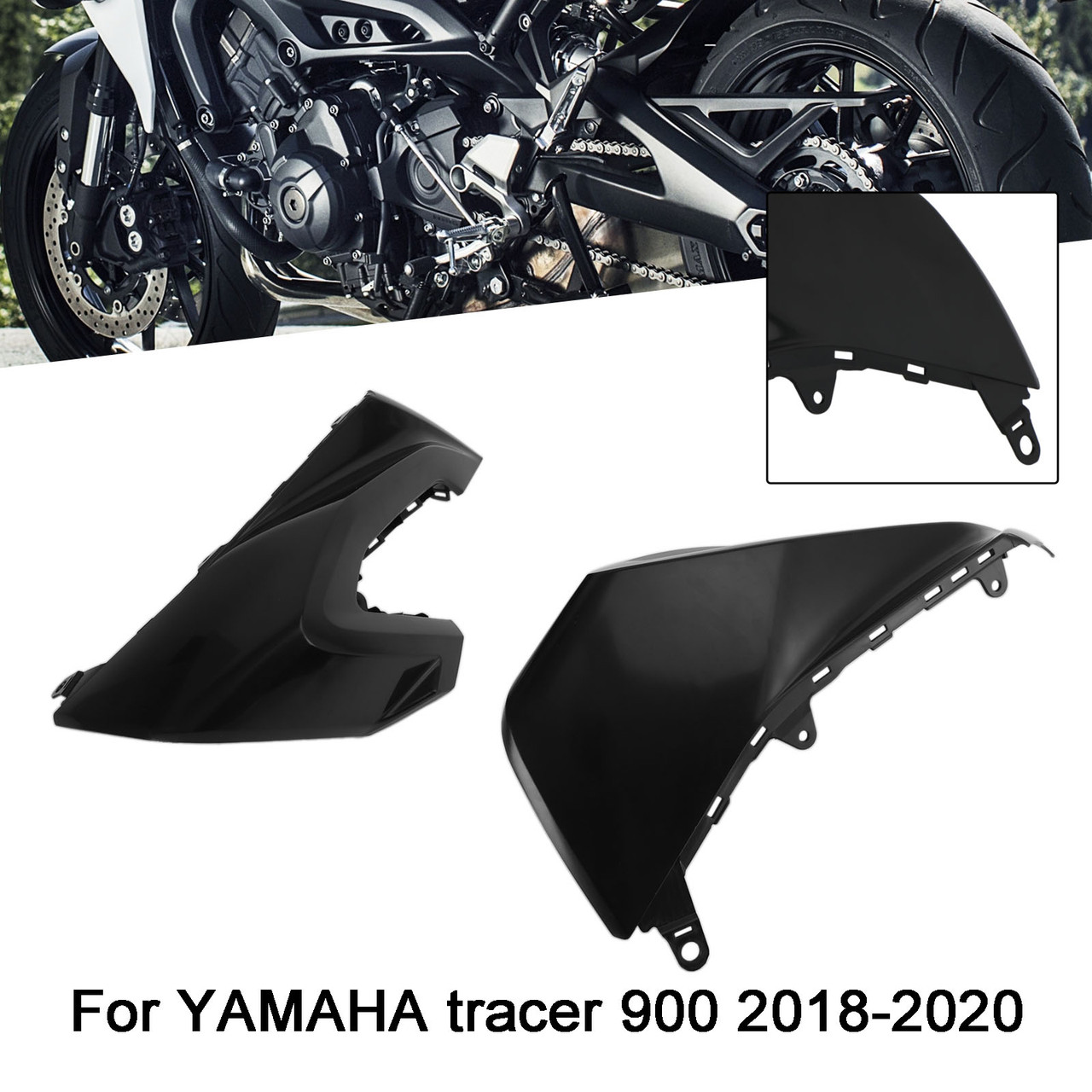 Unpainted Front Side Tank Fairing Panel For Yamaha Tracer 900/GT 2018-2020