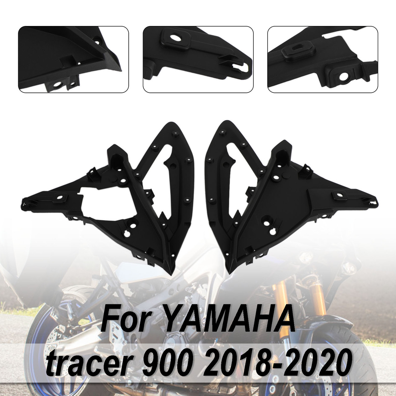 Unpainted Radiator Side Panel Fairing Panels For Yamaha Tracer 900/GT 2018-2020