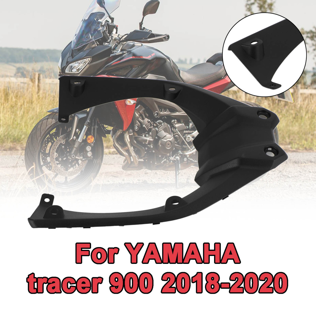 Unpainted Front Tank Cover Fairing Panel For Yamaha Tracer 900/GT 2018-2020