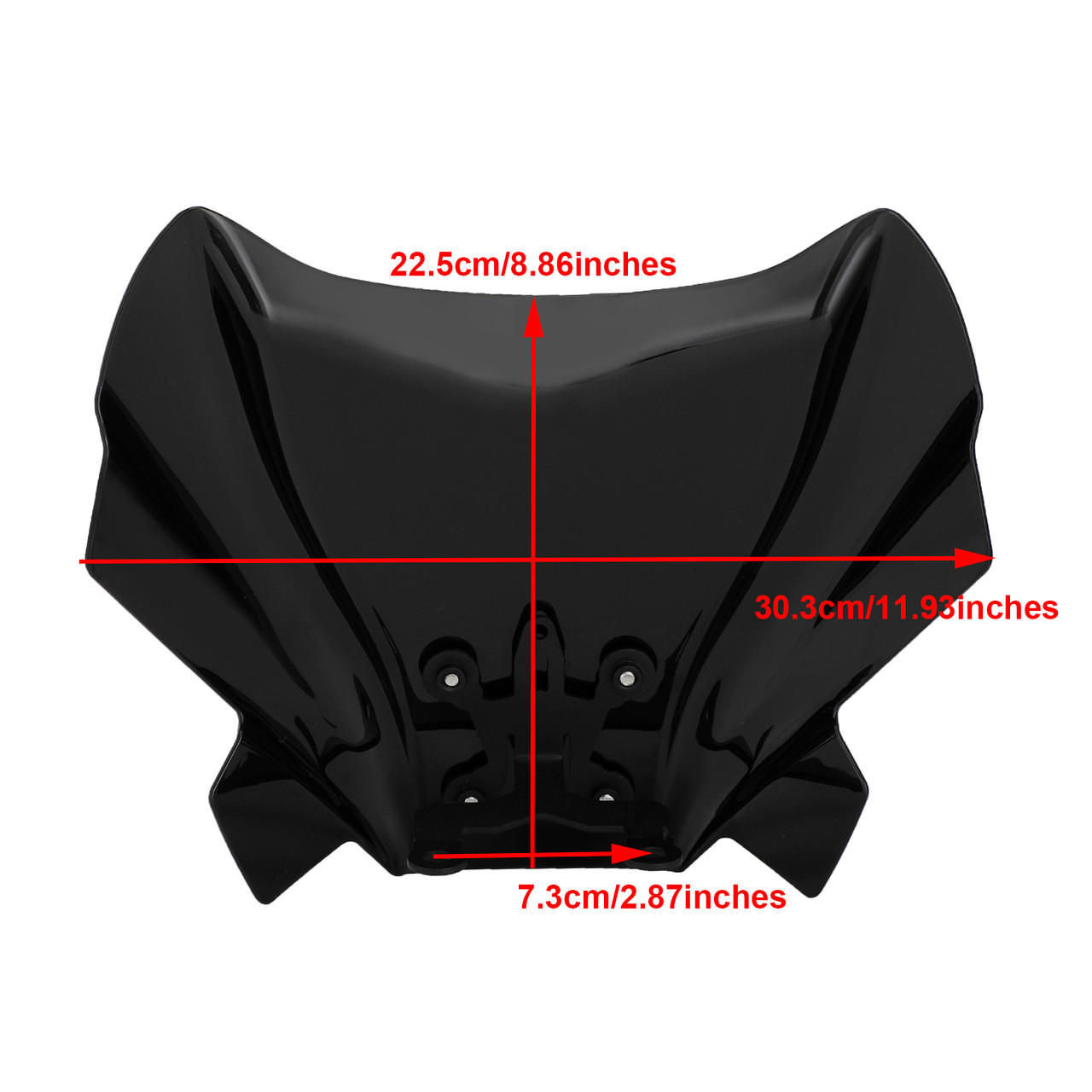 ABS Motorcycle Windshield WindScreen fit for Benelli 502 C 2019-2021 BLK