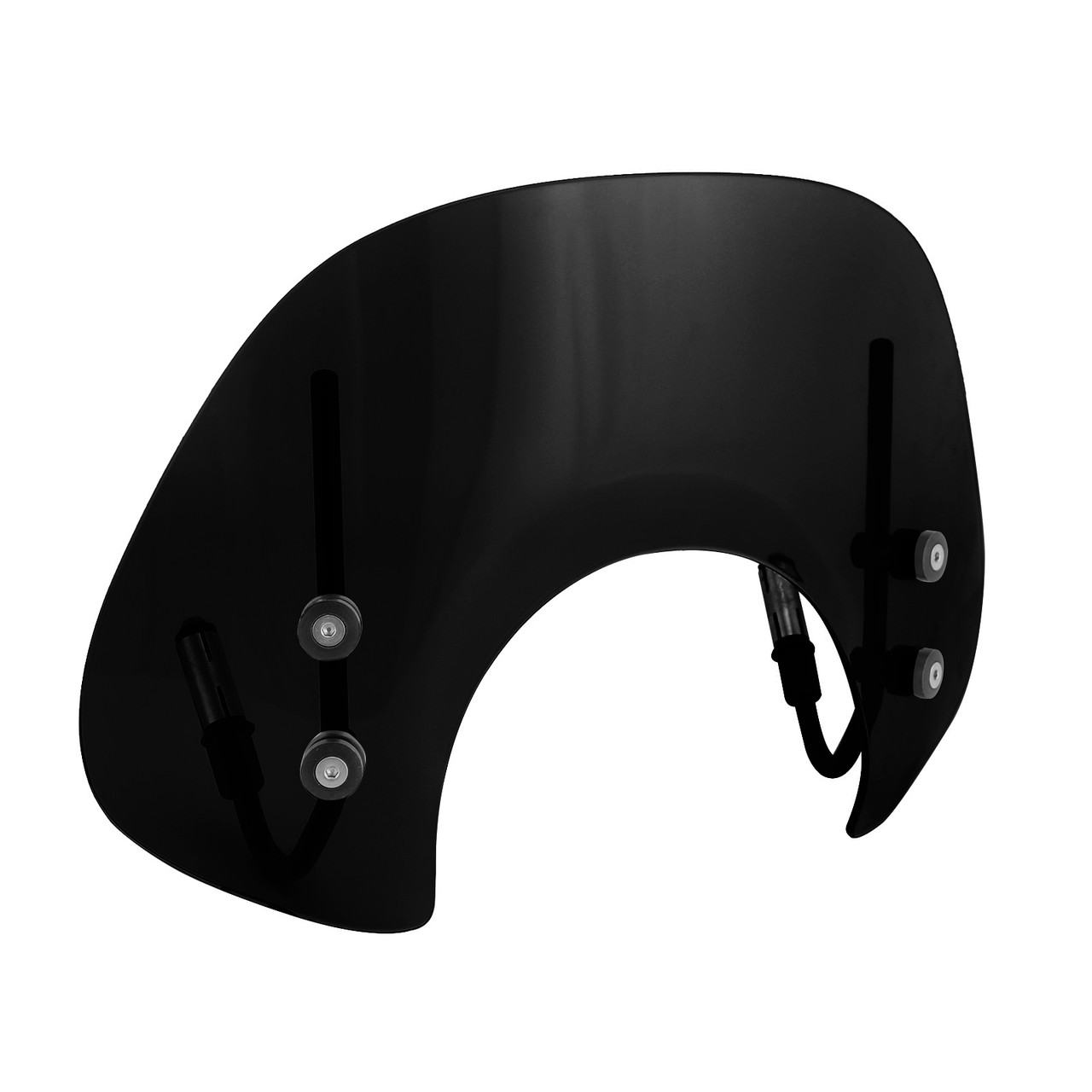 Short Windshield WindScreen fit for Vespa Primavera 150 2014-2021 BLK