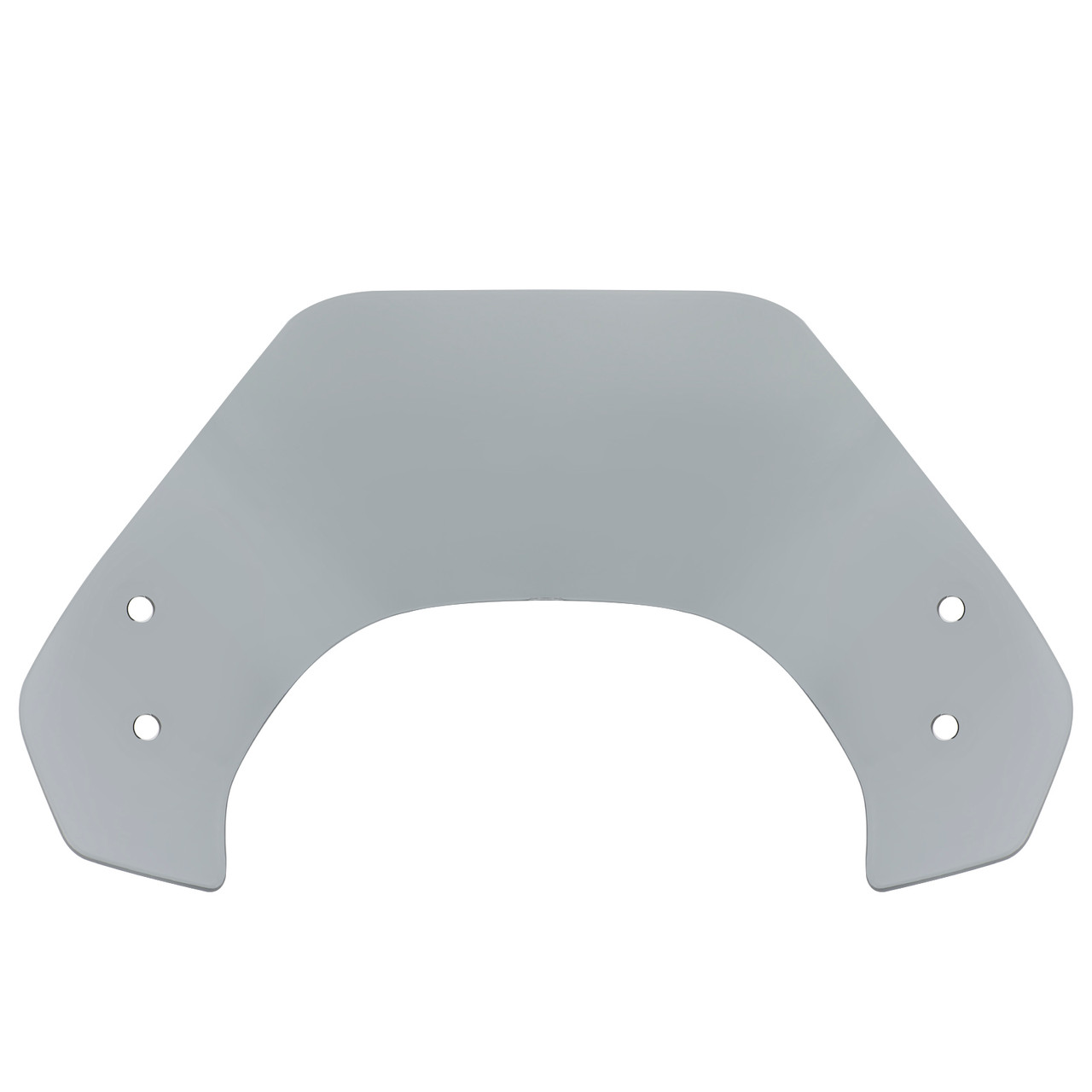 Short Motorcycle Windshield WindScreen fit for Vespa Sprint 150 2016-2021 Gray