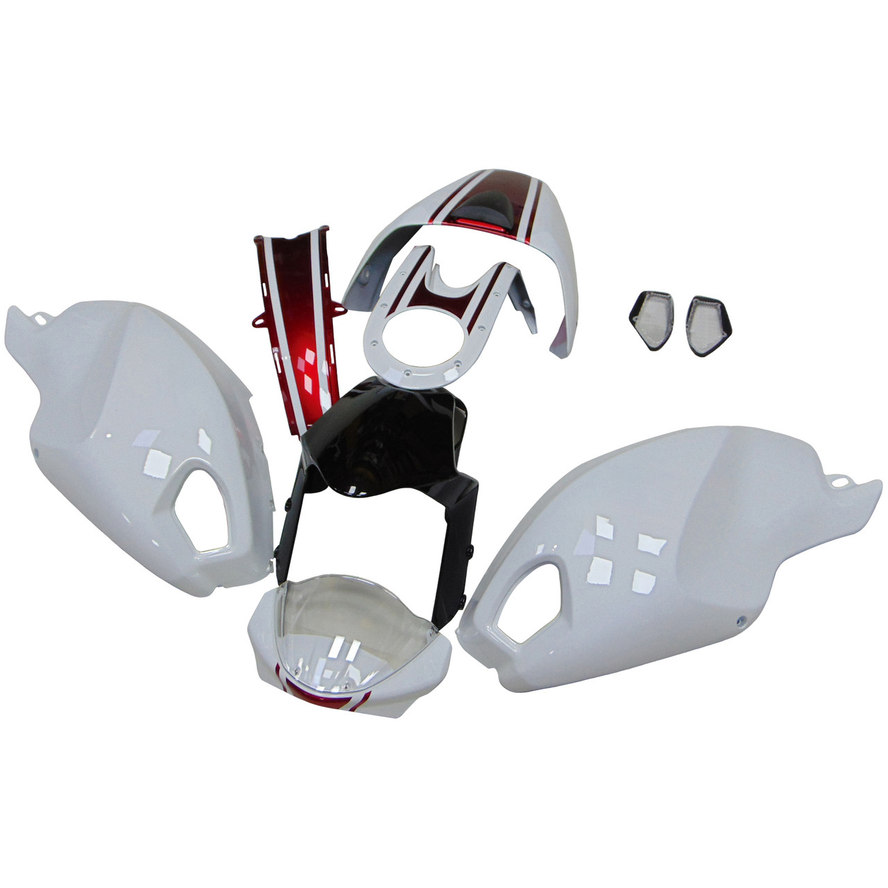 Ducati Monster 696/796/1100 S EVO All Years Amotopart Fairing Kit Generic #106