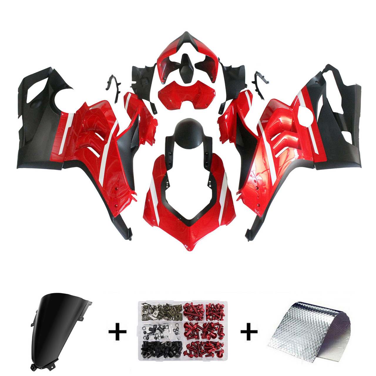 Ducati Panigale V4/S4S 2020-2021 V4SP 2021-2022 V4R 2019-2022 Amotopart Fairing Kit Generic #104