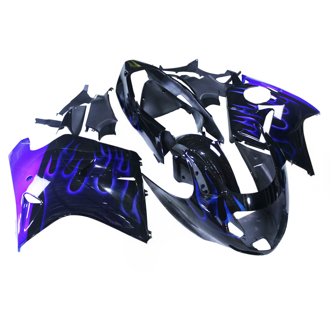 Honda CBR1100XX SuperBlackBird 1996-2007 Amotopart Fairing Kit Generic #103