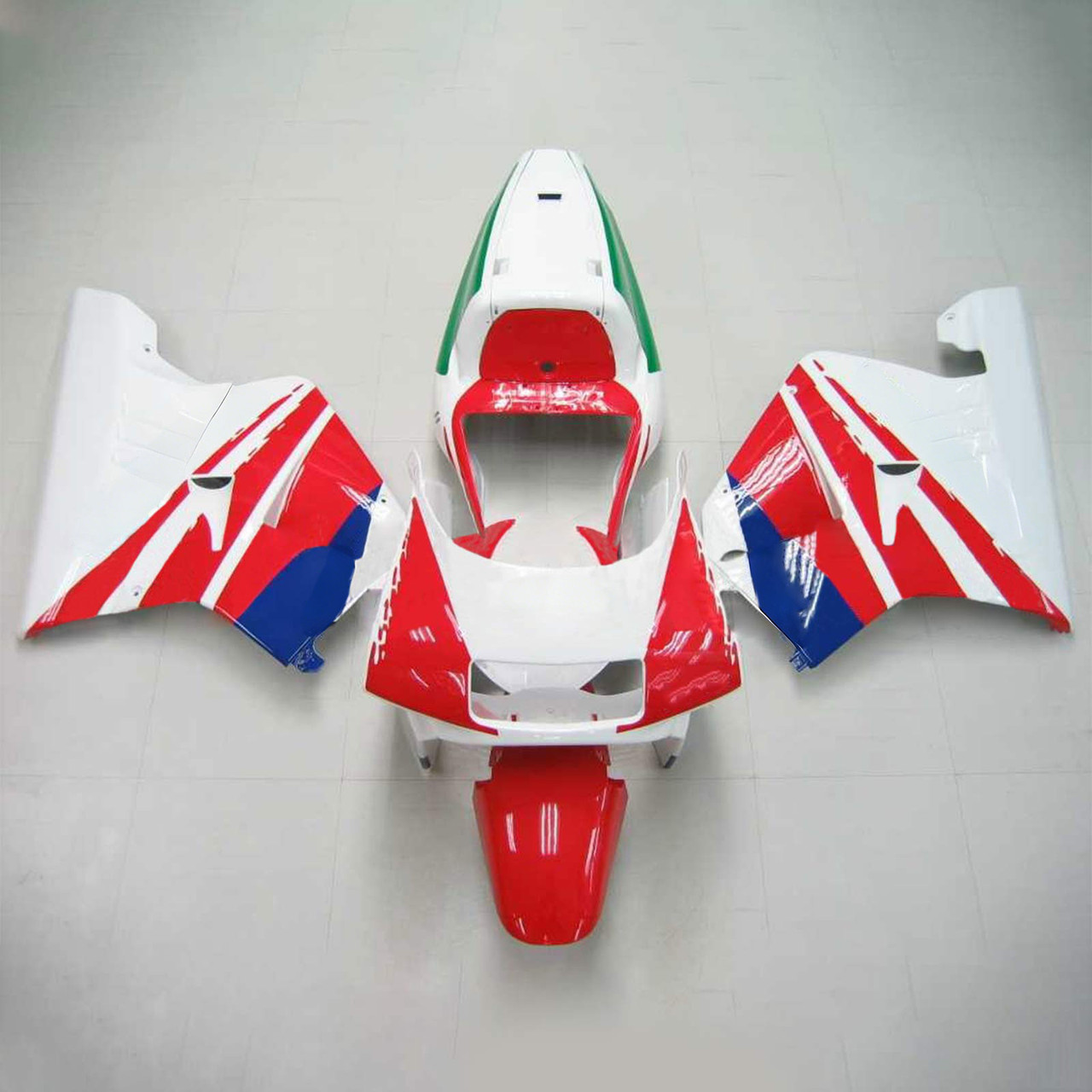 Honda NSR250 PGM-3 1990-1993 Amotopart Fairing Kit Generic #107