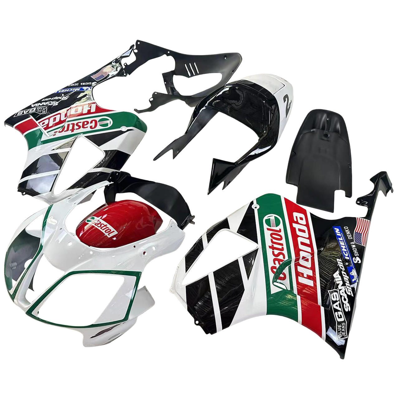 Honda VTR1000 RC51 2000-2006 Amotopart Fairing Kit Generic #102