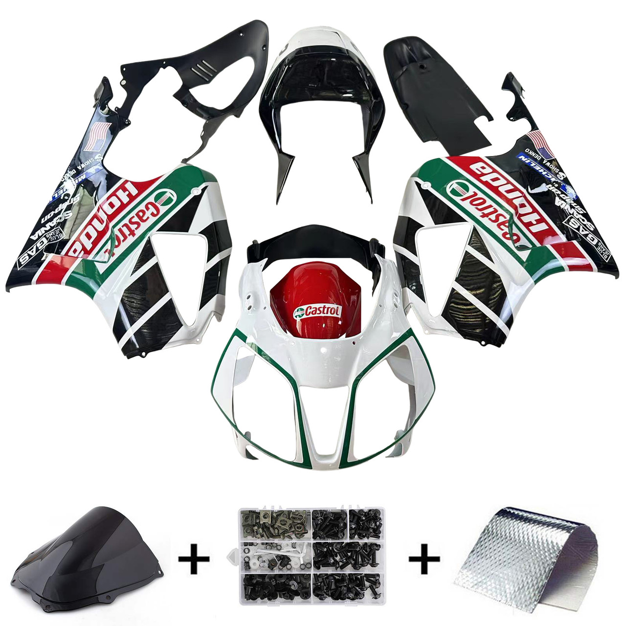 Honda VTR1000 RC51 2000-2006 Amotopart Fairing Kit Generic #102