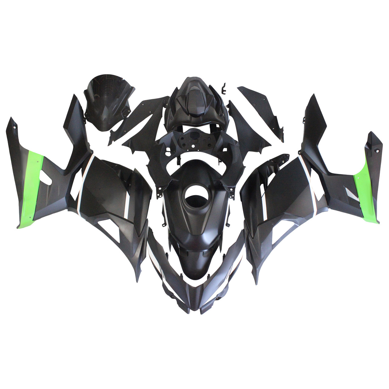 Kawasaki EX400/Ninja400 2018-2022 Amotopart Fairing Kit Generic #111