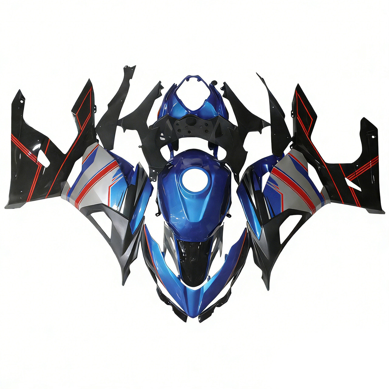 Kawasaki EX400/Ninja400 2018-2022 Amotopart Fairing Kit Generic #115