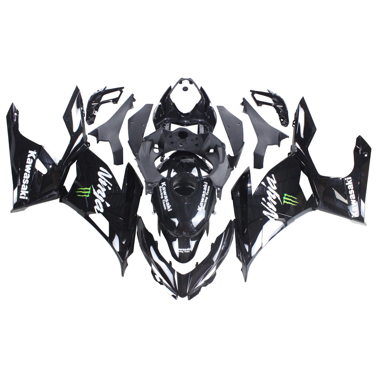 Kawasaki EX400/Ninja400 2018-2022 Amotopart Fairing Kit Generic #117