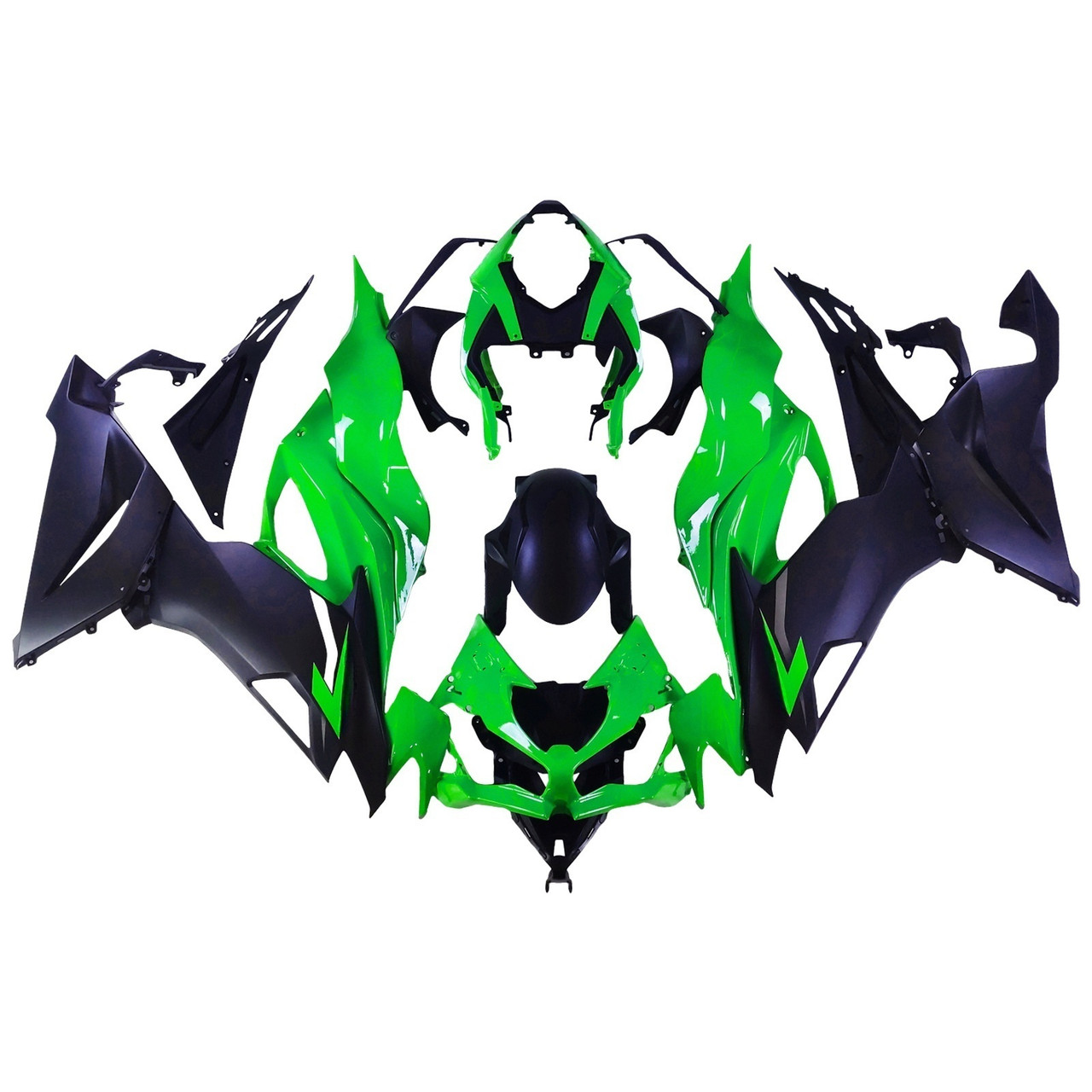 Kawasaki ZX6R 2019-2022 Amotopart Fairing Kit Generic #108