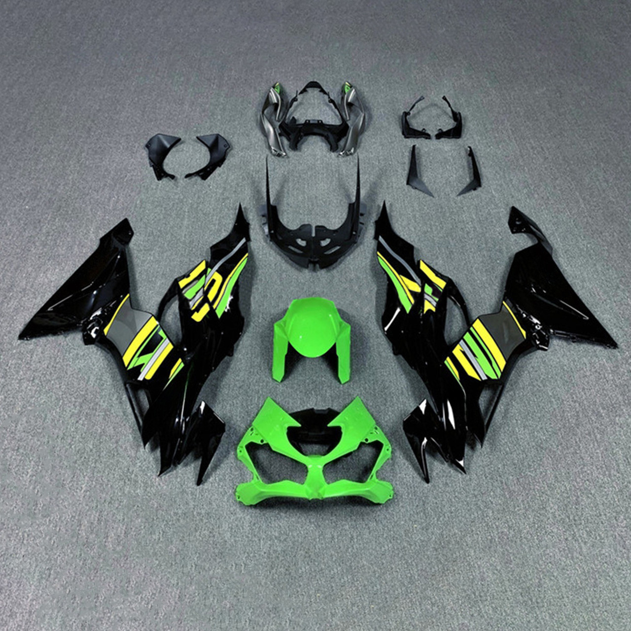 Kawasaki ZX6R 2019-2022 Amotopart Fairing Kit Generic #109