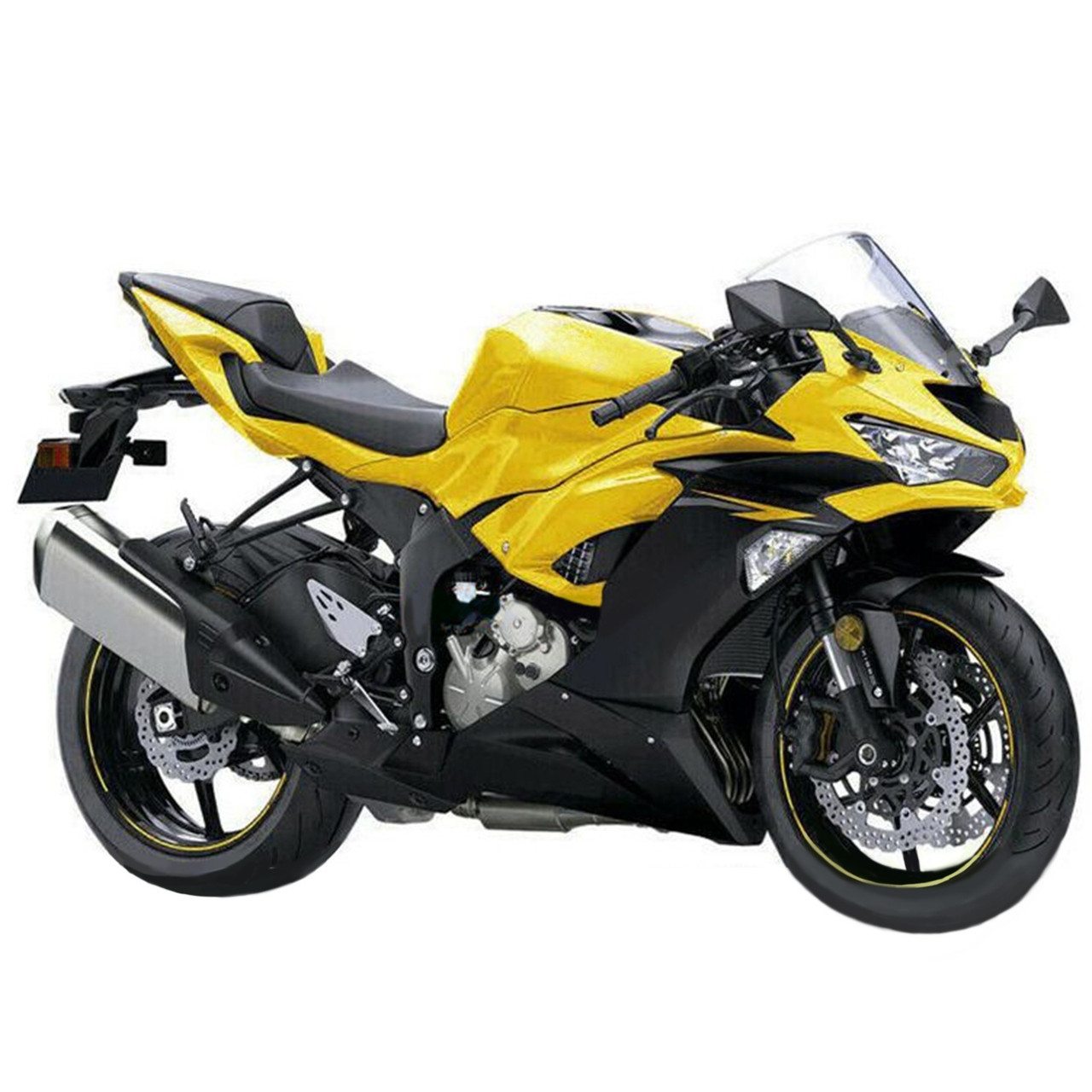 Kawasaki ZX6R 2019-2022 Amotopart Fairing Kit Generic #110