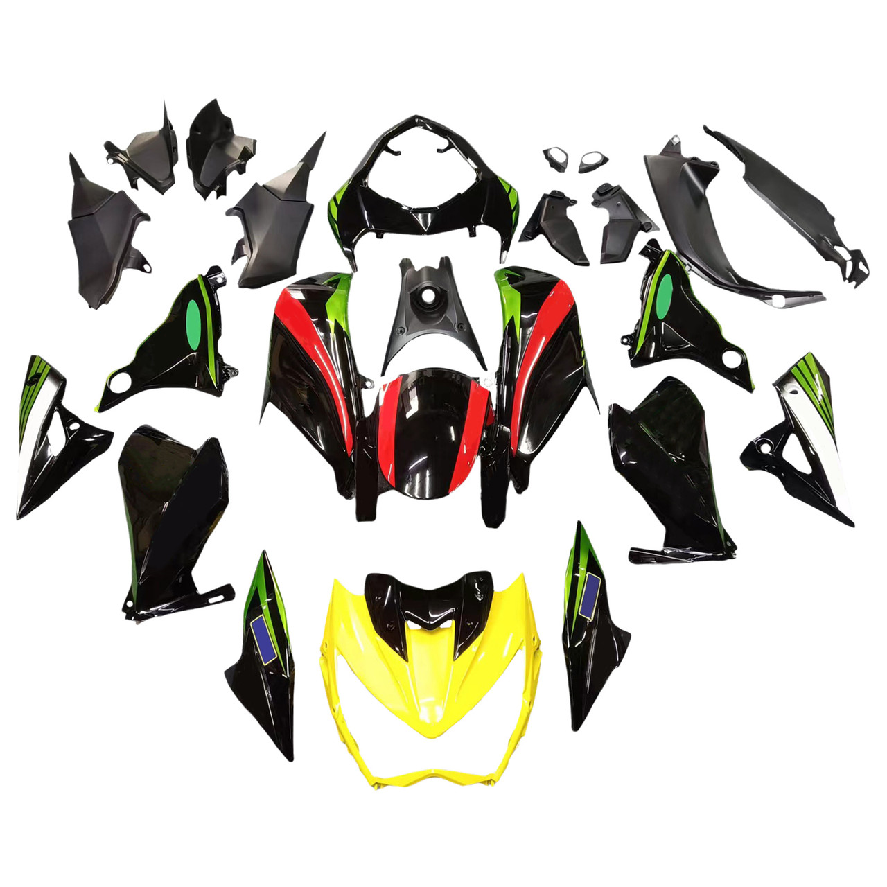Kawasaki Z800 2013-2018 Amotopart Fairing Kit Generic #109