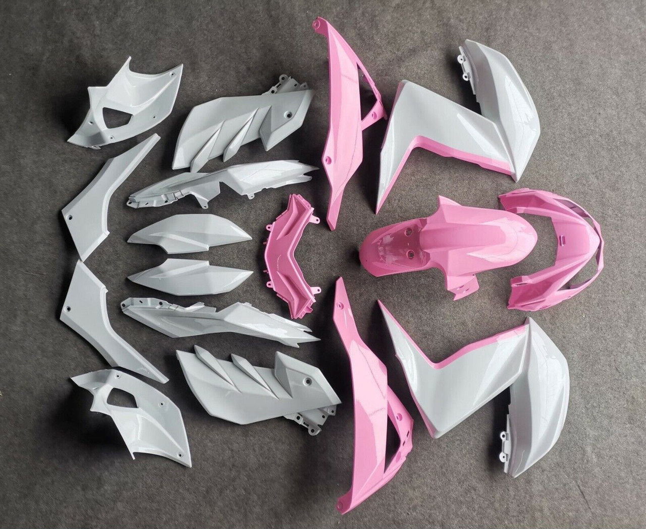 Kawasaki Z250/Z300 2015-2016 Amotopart Fairing Kit Generic #102