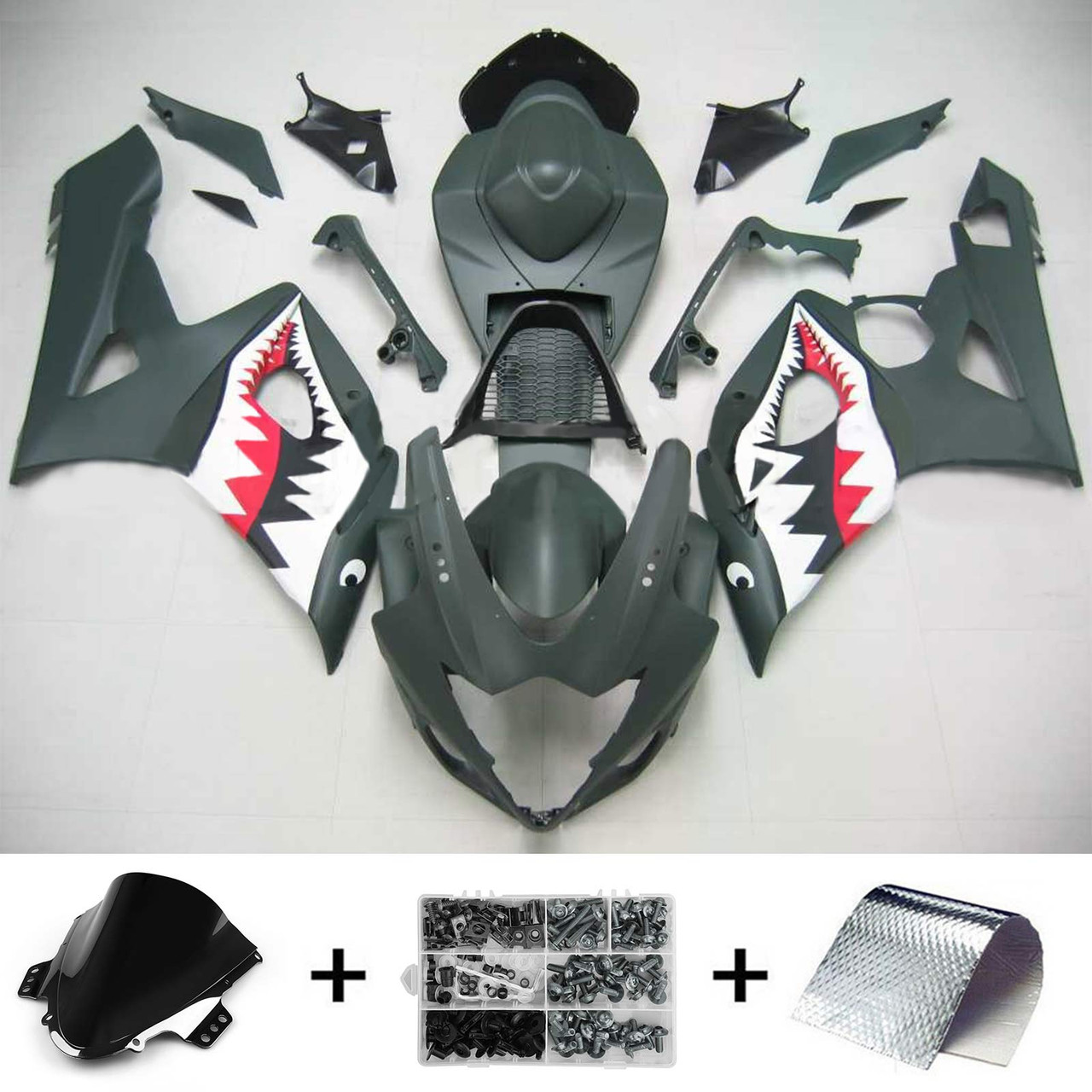 Suzuki GSXR1000 2005-2006 Amotopart Fairing Kit Generic #115