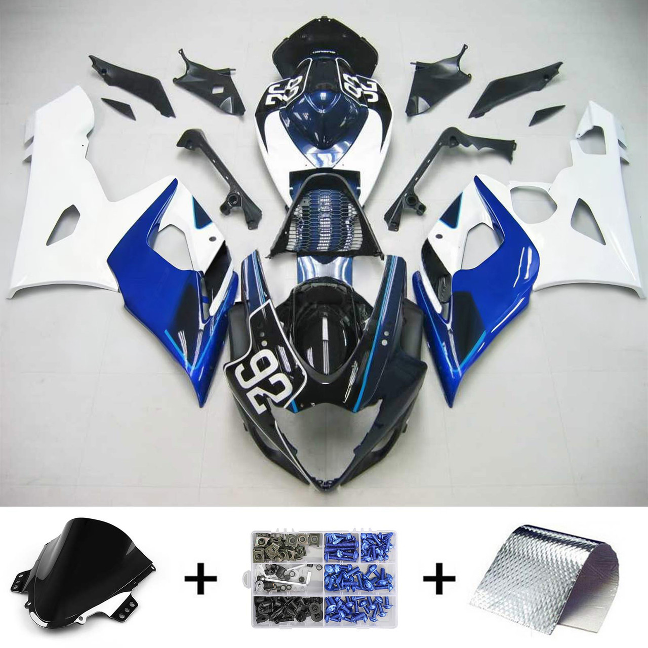 Suzuki GSXR1000 2005-2006 Amotopart Fairing Kit Generic #121