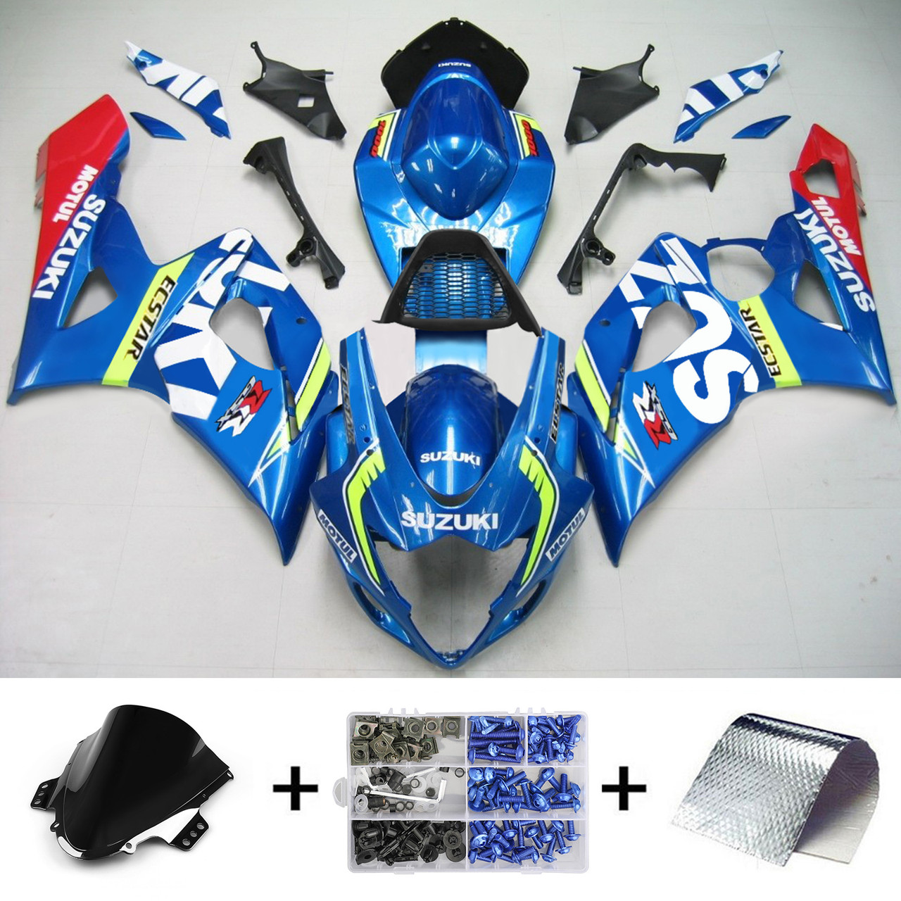 Suzuki GSXR1000 2005-2006 Amotopart Fairing Kit Generic #141