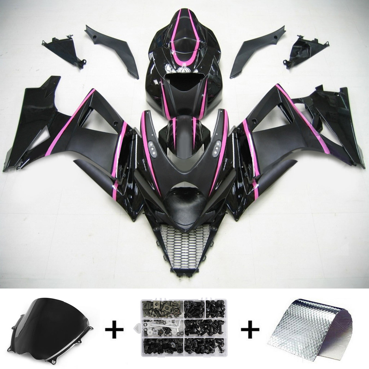 Suzuki GSXR1000 2007-2008 Amotopart Fairing Kit Generic #104