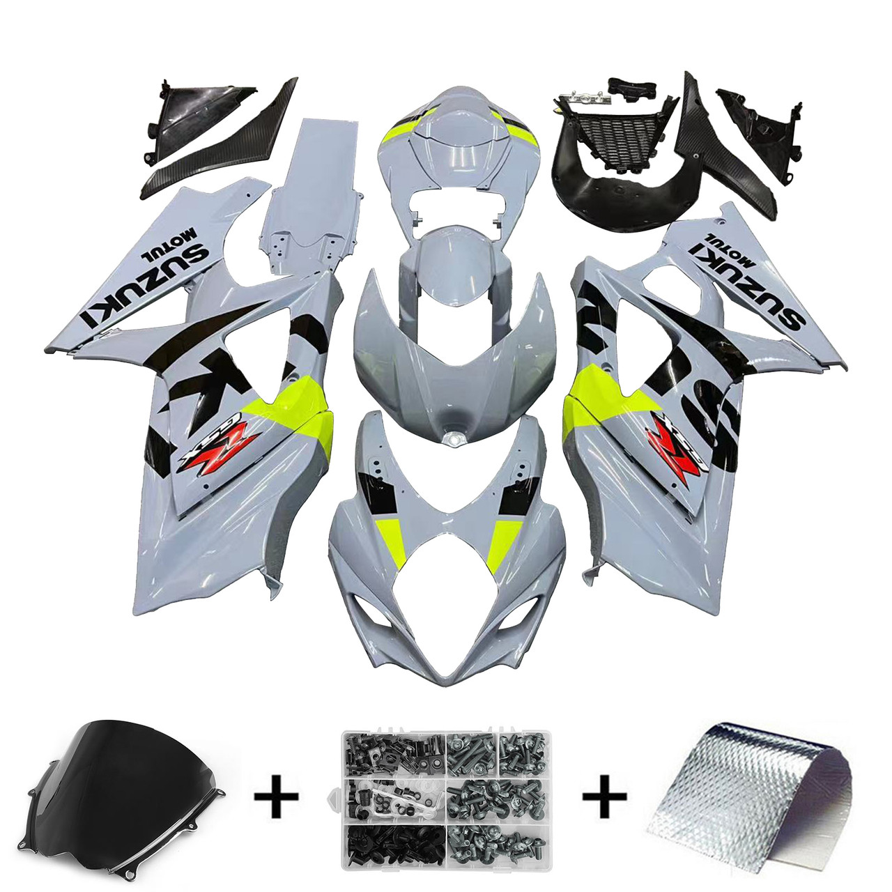 Suzuki GSXR1000 2007-2008 Amotopart Fairing Kit Generic #108