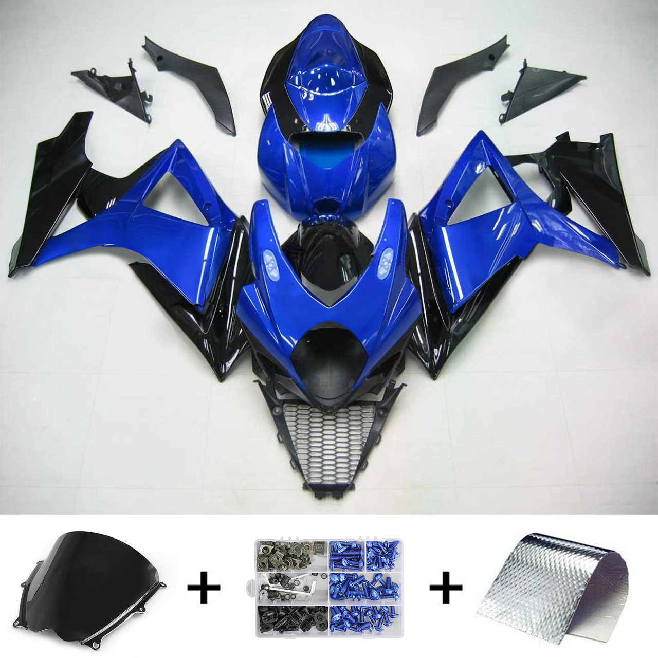 Suzuki GSXR1000 2007-2008 Amotopart Fairing Kit Generic #109
