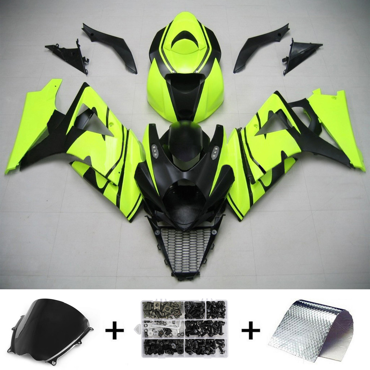 Suzuki GSXR1000 2007-2008 Amotopart Fairing Kit Generic #112