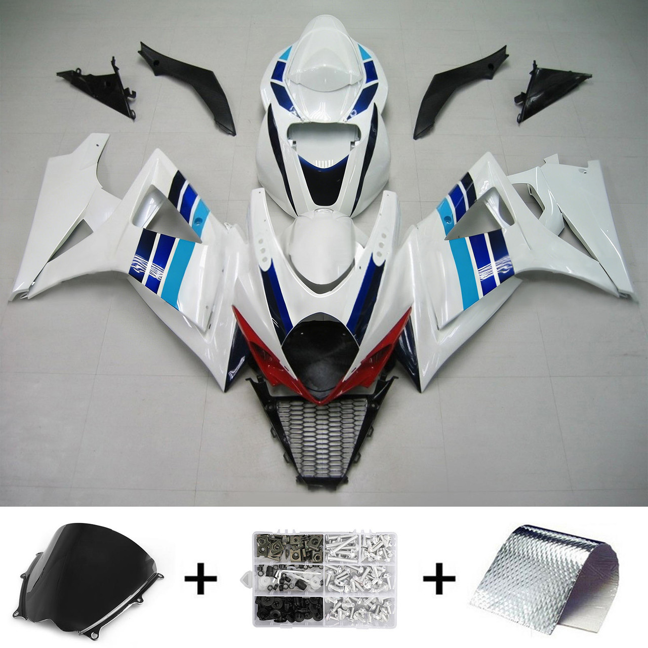 Suzuki GSXR1000 2007-2008 Amotopart Fairing Kit Generic #119