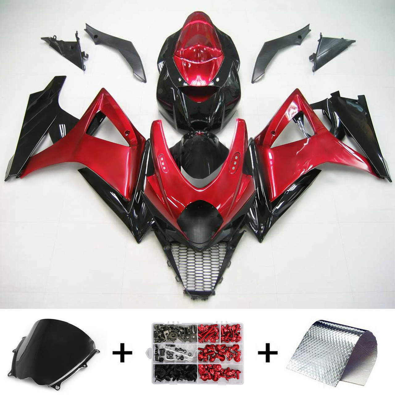 Suzuki GSXR1000 2007-2008 Amotopart Fairing Kit Generic #120