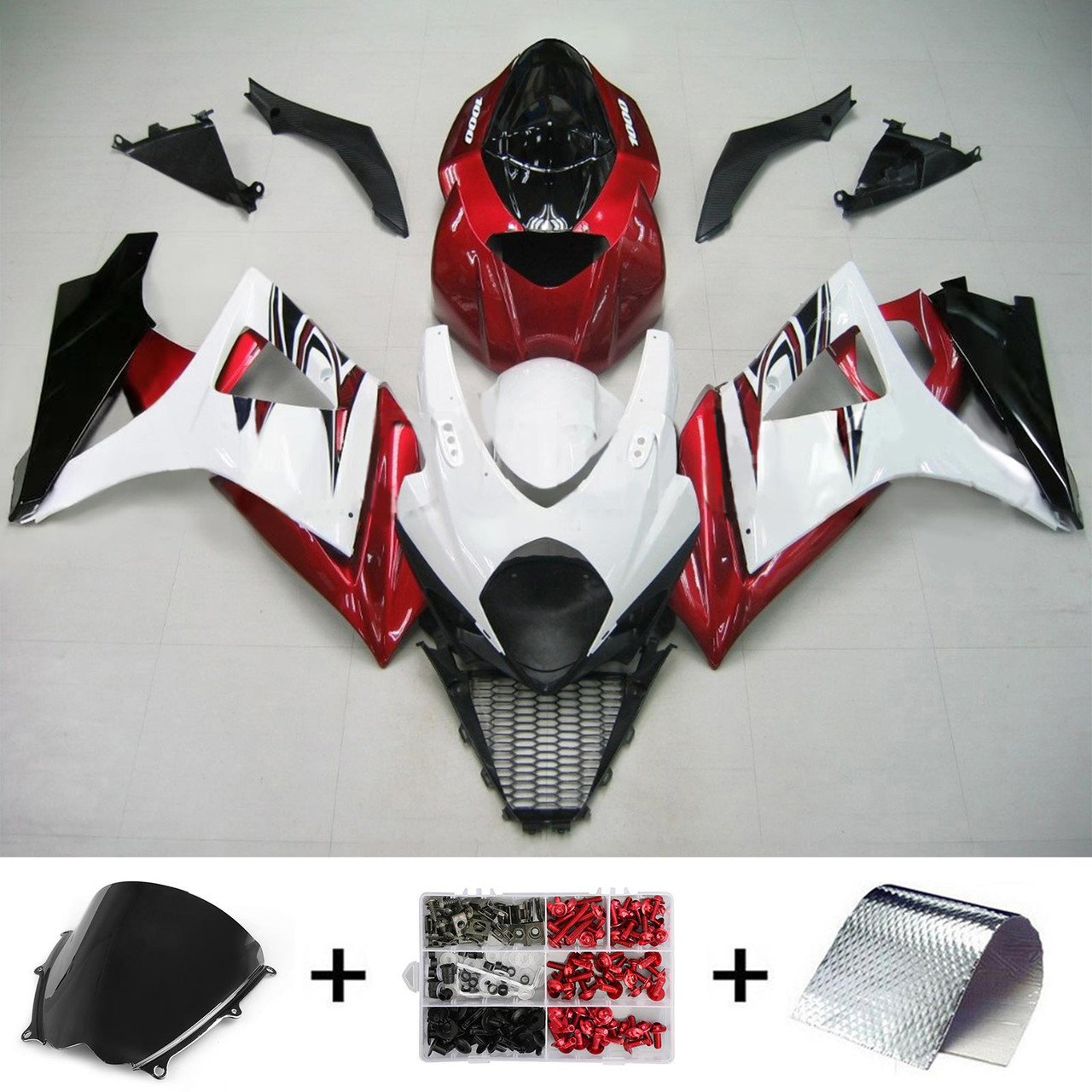 Suzuki GSXR1000 2007-2008 Amotopart Fairing Kit Generic #130