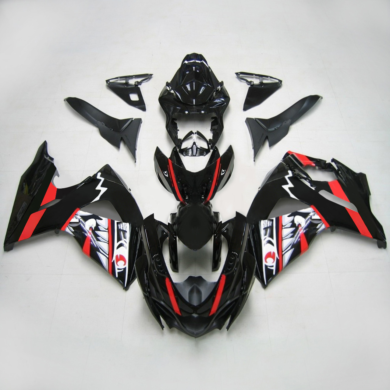 Suzuki GSXR1000 2009-2016 Amotopart Fairing Kit Generic #104